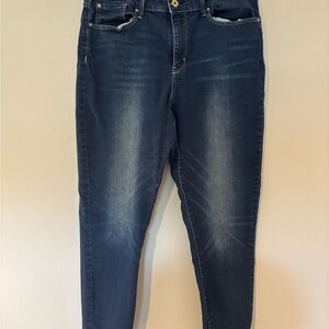 Signature by Levi Strauss Dark Blue Women's Skinny Jeans